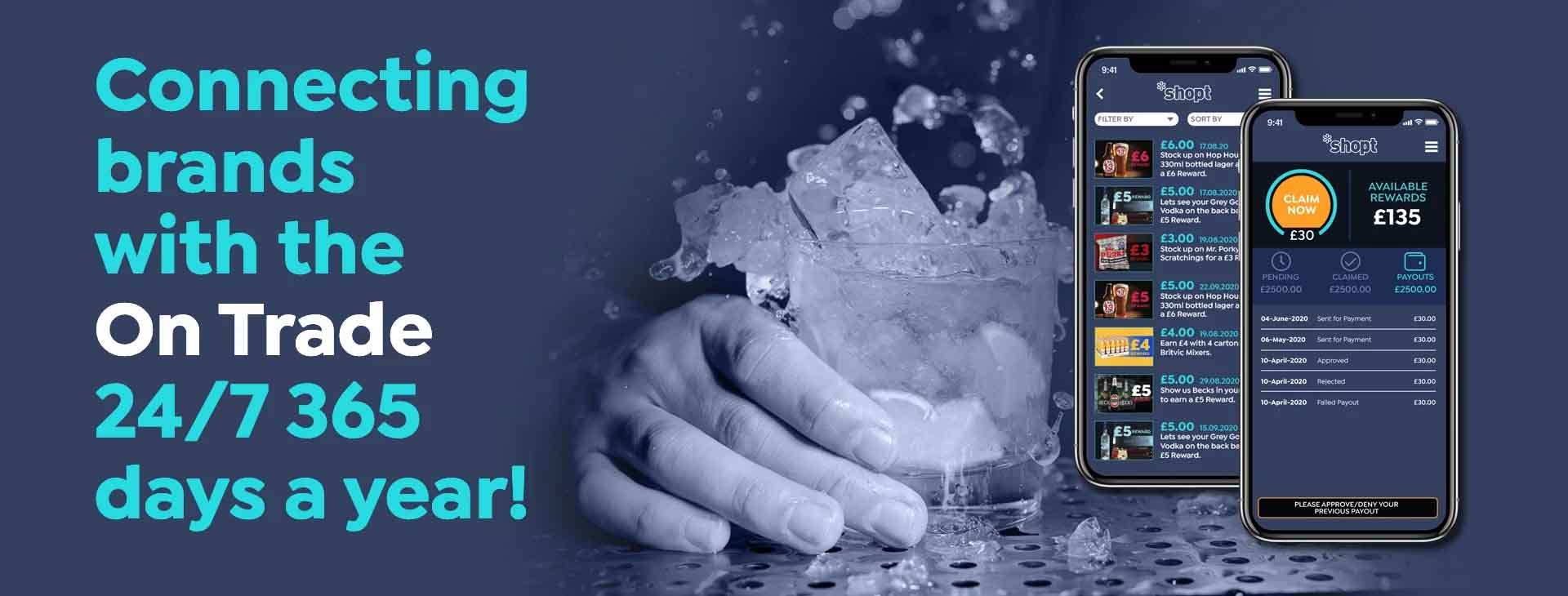 Connecting brandswith the on trade24/7 365 days a year!